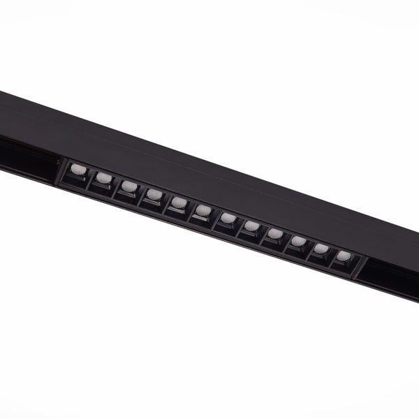 ST361.446.12 Магнитный трековый светильник Черный LED 1*12W 4000K 1 009Lm Ra>90 36° IP20 L222xW22xH44 48V ST361 — изображение 2
