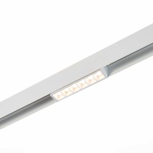 ST361.536.06 Магнитный трековый светильник белый LED 1*6W 3000K 532Lm Ra>80 36° IP20 L115xW22xH44 48V ST361