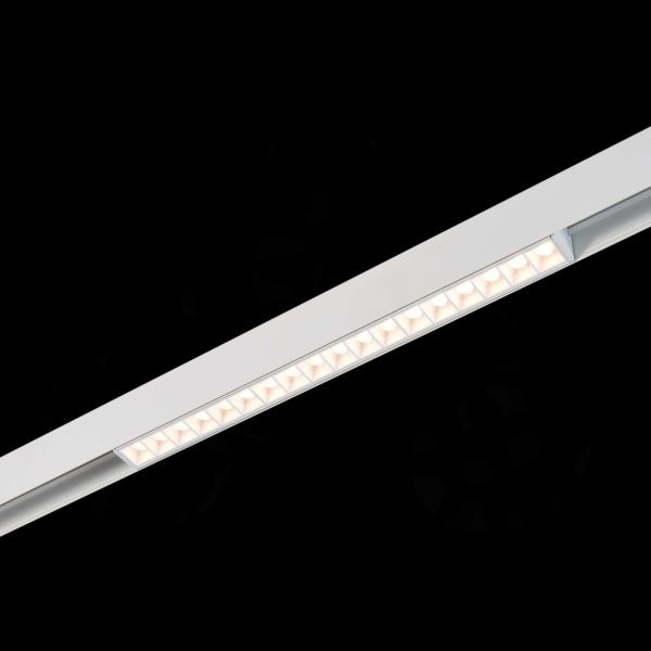 ST361.536.18 Магнитный трековый светильник белый LED 1*18W 3000K 1 407Lm Ra>80 36° IP20 L331xW22xH44 48V ST361 — изображение 4