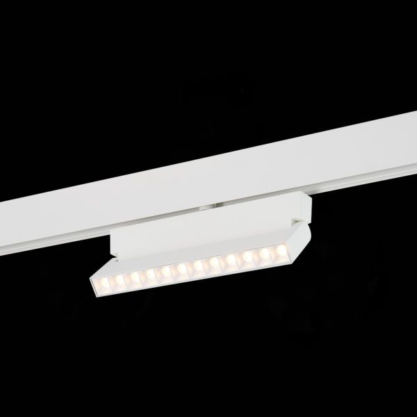 ST362.536.12 Магнитный трековый светильник белый LED 1*12W 3000K 1 009Lm Ra>80 36° IP20 L219xW22xH134 48V ST362 — изображение 4