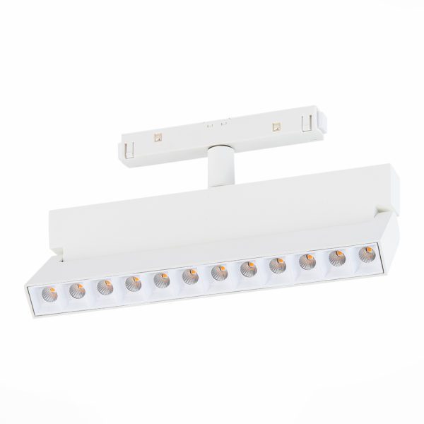 ST362.536.12 Магнитный трековый светильник белый LED 1*12W 3000K 1 009Lm Ra>80 36° IP20 L219xW22xH134 48V ST362 — изображение 3