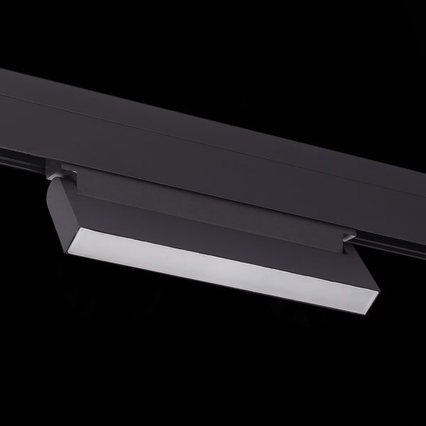 ST363.446.12 Магнитный трековый светильник Черный LED 1*12W 4000K 720Lm Ra>90 120 IP20 L219xW22xH108 48V ST363 — изображение 5