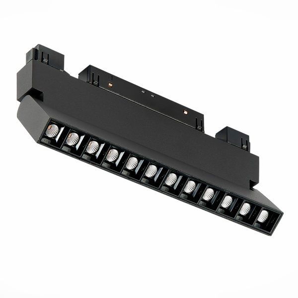 ST364.446.12 Магнитный трековый светильник Черный LED 1*12W 4000K 1 009Lm Ra>90 36° IP20 L219xW22xH108 48V ST364 — изображение 3