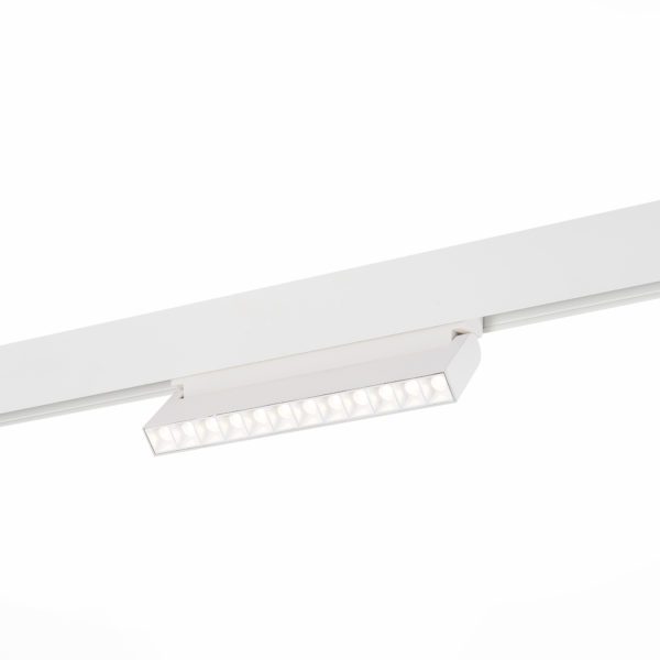 ST364.546.12 Магнитный трековый светильник белый LED 1*12W 4000K 1 009Lm Ra>80 36° IP20 L219xW22xH108 48V ST364