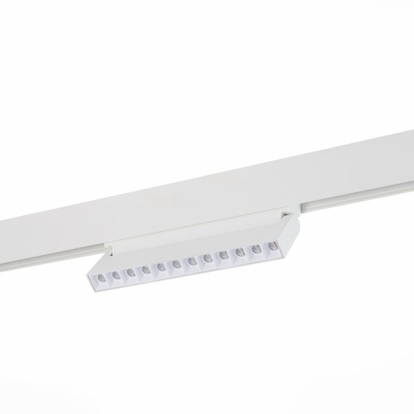 ST364.546.12 Магнитный трековый светильник белый LED 1*12W 4000K 1 009Lm Ra>80 36° IP20 L219xW22xH108 48V ST364 — изображение 2