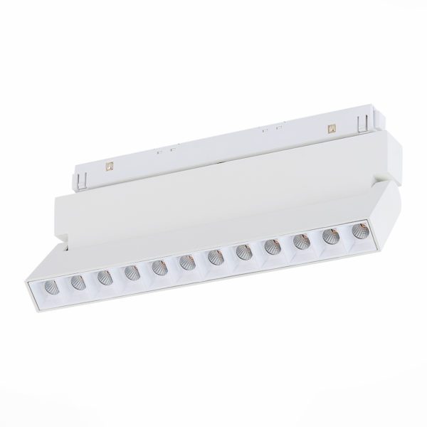 ST364.546.12 Магнитный трековый светильник белый LED 1*12W 4000K 1 009Lm Ra>80 36° IP20 L219xW22xH108 48V ST364 — изображение 3