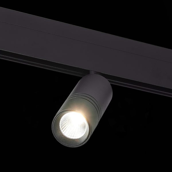 ST365.436.12 Магнитный трековый светильник Черный LED 1*12W 3000K 1 020Lm Ra>90 36° IP20 L-xW44xH130 48V ST365 — изображение 3