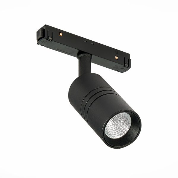 ST365.446.07 Магнитный трековый светильник Черный LED 1*7W 4000K 595Lm Ra>90 36° IP20 L-xW44xH90 48V ST365 — изображение 3