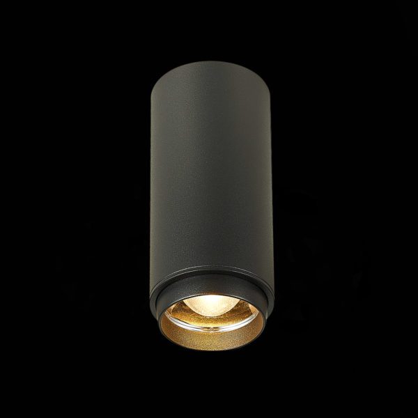ST600.432.10 Светильник потолочный Zoom Черный LED 1*10W 3000K 1 000Lm Ra>80 15-60° IP20 D59xH130 170-240VV ST600 ZOOM — изображение 3