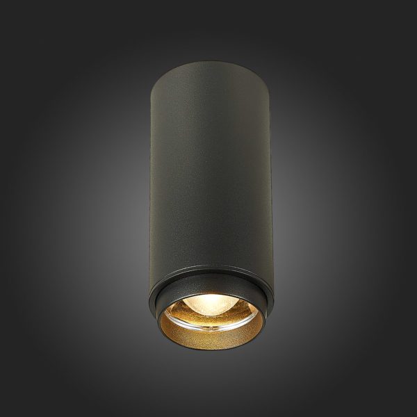 ST600.432.10 Светильник потолочный Zoom Черный LED 1*10W 3000K 1 000Lm Ra>80 15-60° IP20 D59xH130 170-240VV ST600 ZOOM — изображение 5