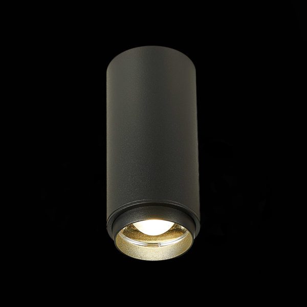 ST600.442.10 Светильник потолочный Zoom Черный LED 1*10W 4000K 1 000Lm Ra>80 15-60° IP20 D59xH130 170-240VV ST600 ZOOM — изображение 3