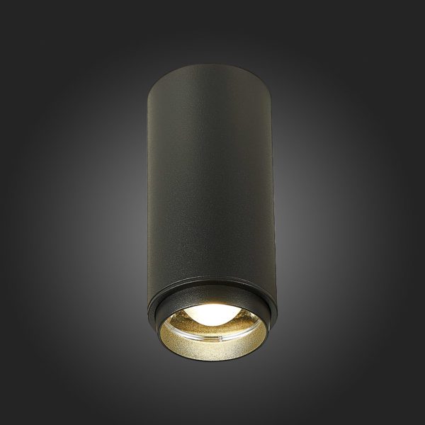 ST600.442.10 Светильник потолочный Zoom Черный LED 1*10W 4000K 1 000Lm Ra>80 15-60° IP20 D59xH130 170-240VV ST600 ZOOM — изображение 5