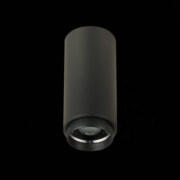 ST600.442.10 Светильник потолочный Zoom Черный LED 1*10W 4000K 1 000Lm Ra>80 15-60° IP20 D59xH130 170-240VV ST600 ZOOM — изображение 4