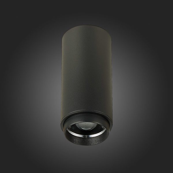 ST600.442.10 Светильник потолочный Zoom Черный LED 1*10W 4000K 1 000Lm Ra>80 15-60° IP20 D59xH130 170-240VV ST600 ZOOM — изображение 6