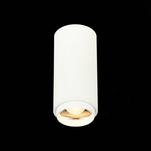 ST600.532.10 Светильник потолочный Zoom Белый LED 1*10W 3000K 1 000Lm Ra>80 15-60° IP20 D59xH130 170-240VV ST600 ZOOM — изображение 3