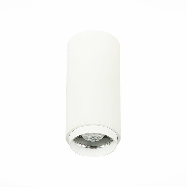 ST600.542.10 Светильник потолочный Zoom Белый LED 1*10W 4000K 1 000Lm Ra>80 15-60° IP20 D59xH130 170-240VV ST600 ZOOM — изображение 2