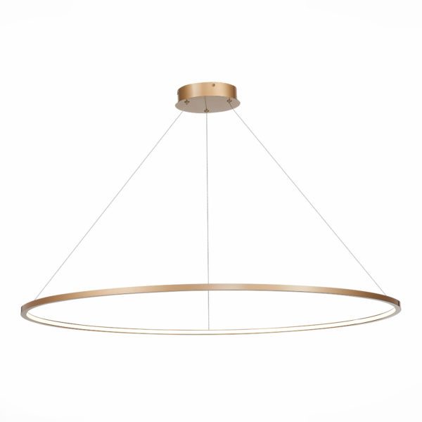 ST603.243.57 Светильник подвесной ST-Luce Золотистый/Белый LED 1*57W 4000K ST603 IN
