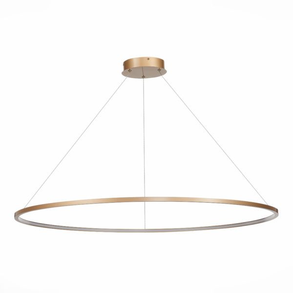 ST603.243.57 Светильник подвесной ST-Luce Золотистый/Белый LED 1*57W 4000K ST603 IN — изображение 2