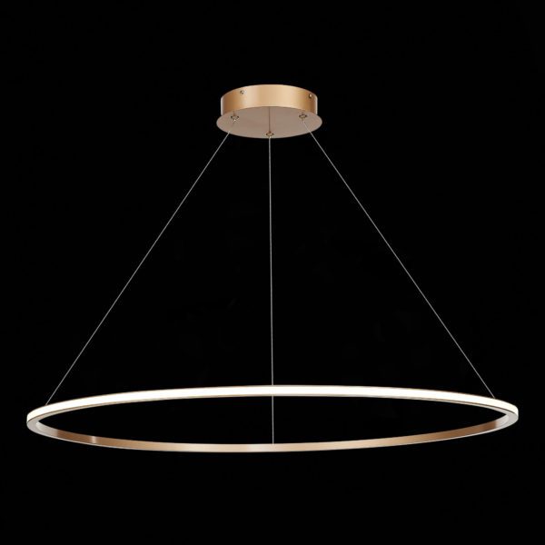 ST604.243.46 Светильник подвесной ST-Luce Золотистый/Белый LED 1*46W 4000K ST604 OUT — изображение 3