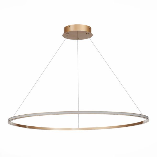 ST604.243.46 Светильник подвесной ST-Luce Золотистый/Белый LED 1*46W 4000K ST604 OUT — изображение 2