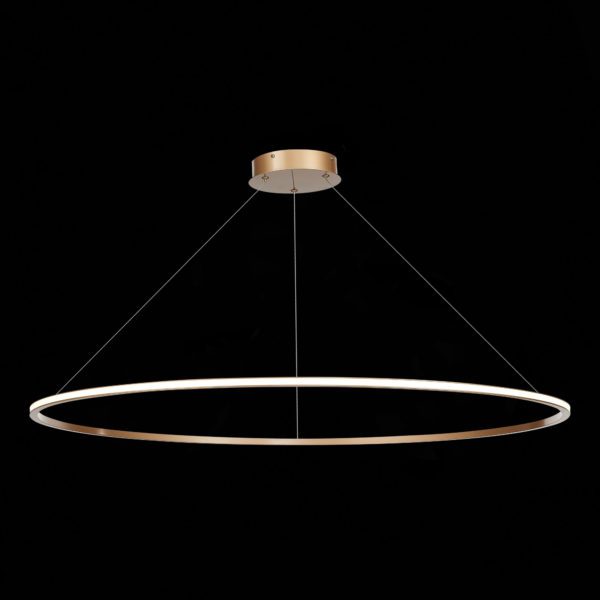 ST604.243.57 Светильник подвесной ST-Luce Золотистый/Белый LED 1*57W 4000K ST604 OUT — изображение 3