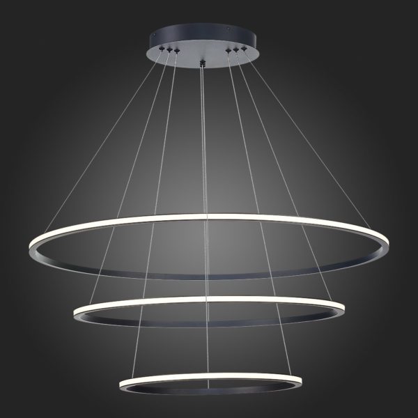 ST604.443.114 Светильник подвесной ST-Luce Черный/Белый LED 1*114W 4000K ST604 OUT — изображение 4