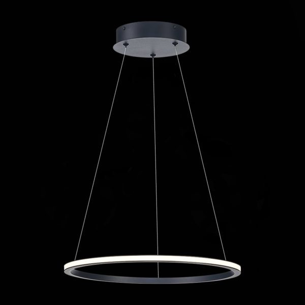 ST604.443.22 Светильник подвесной ST-Luce Черный/Белый LED 1*22W 4000K ST604 OUT — изображение 3