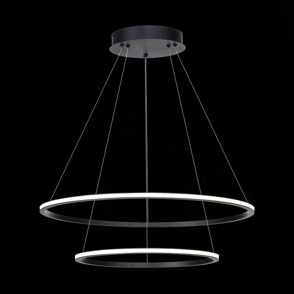 ST604.443.56 Светильник подвесной ST-Luce Черный/Белый LED 1*56W 4000K ST604 OUT — изображение 3