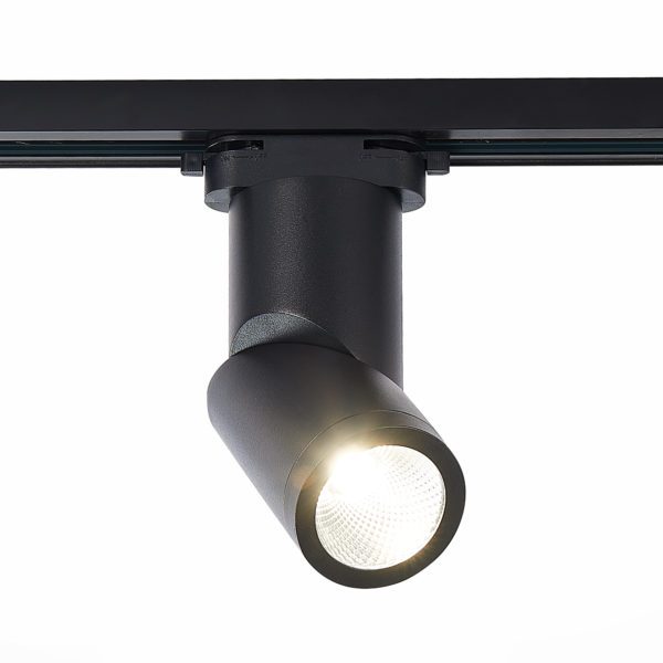 ST650.446.10 Св-к трек. Черный LED 1*10W 4000K 800Lm Ra>90 38° IP20 D60xH190 165-265V ST650