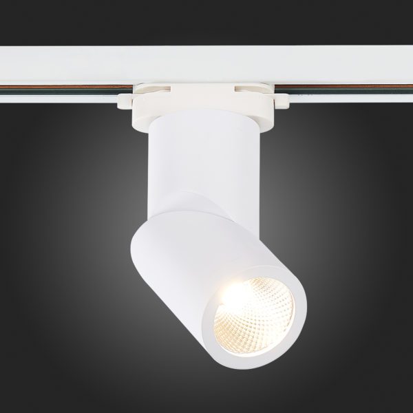 ST650.546.10 Св-к трек. Белый LED 1*10W 4000K 800Lm Ra>90 38° IP20 D60xH190 165-265V ST650 — изображение 4
