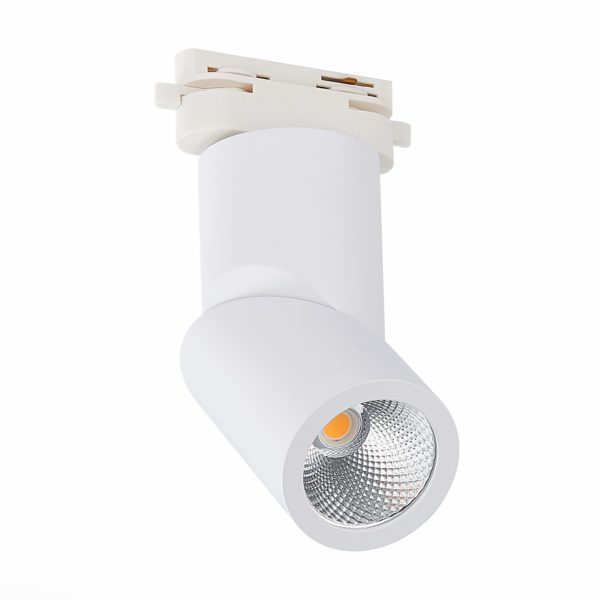 ST650.546.10 Св-к трек. Белый LED 1*10W 4000K 800Lm Ra>90 38° IP20 D60xH190 165-265V ST650 — изображение 2