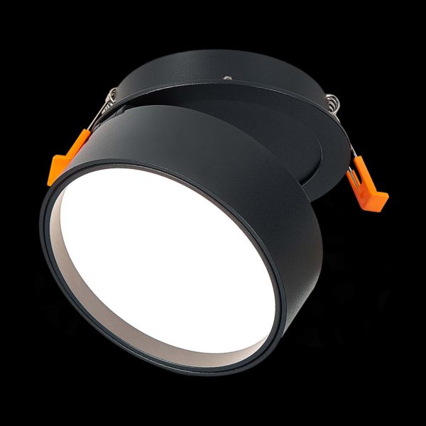 ST651.438.14 Встраиваемый поворотный светильник Черный LED 1*14W 3000K 1 100Lm Ra>90 120° IP20 D105xH68 170-240VV ST651 — изображение 6