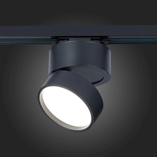 ST651.446.14 Св-к трек. Черный LED 1*14W 4000K 1 100Lm Ra>90 120° IP20 D104xH128 170-240VV ST651 — изображение 6