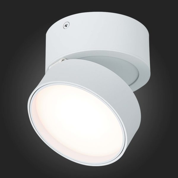 ST651.532.14 Светильник потолочный поворотный Белый LED 1*14W 3000K 1 100Lm Ra>90 120° IP20 D105xH88 170-240VV ST651 — изображение 5