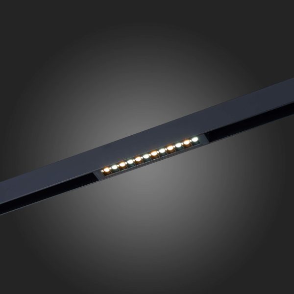 ST655.496.09 Св-к трек. SMART Черный LED 1*9W 2700K-6000K 700Lm Ra>90 24 IP20 L220xW25xH41 220V ST655 AROUND — изображение 5