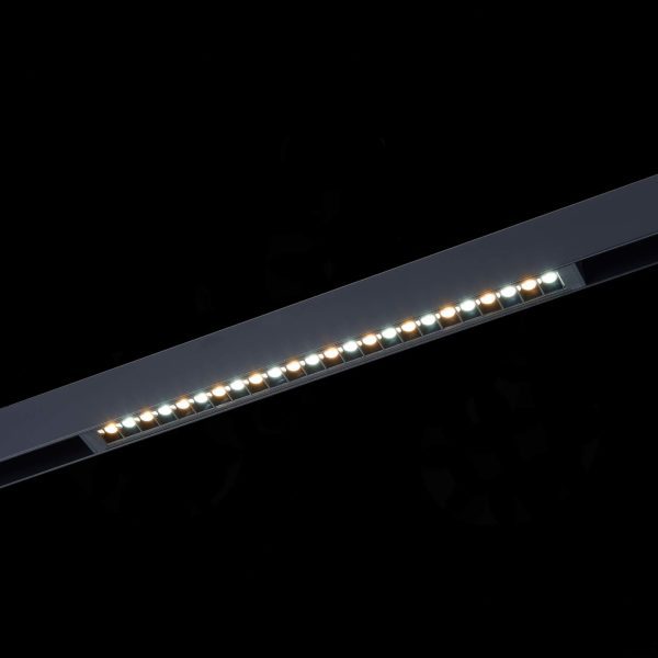 ST655.496.18 Св-к трек. SMART Черный LED 1*18W 2700K-6000K 1 550Lm Ra>90 24 IP20 L410xW25xH41 220V ST655 AROUND — изображение 4