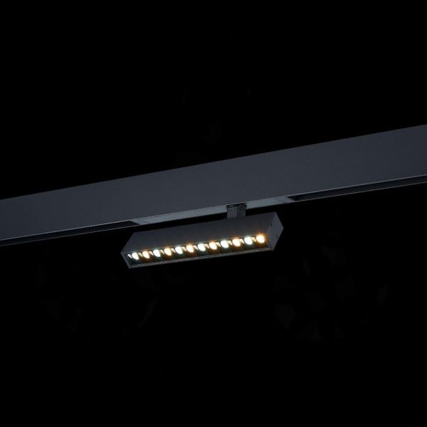 ST656.496.09 Св-к трек. SMART Черный LED 1*9W 2700K-6000K 700Lm Ra>90 24 IP20 L220xW25xH105 220V ST656 AROUND — изображение 4