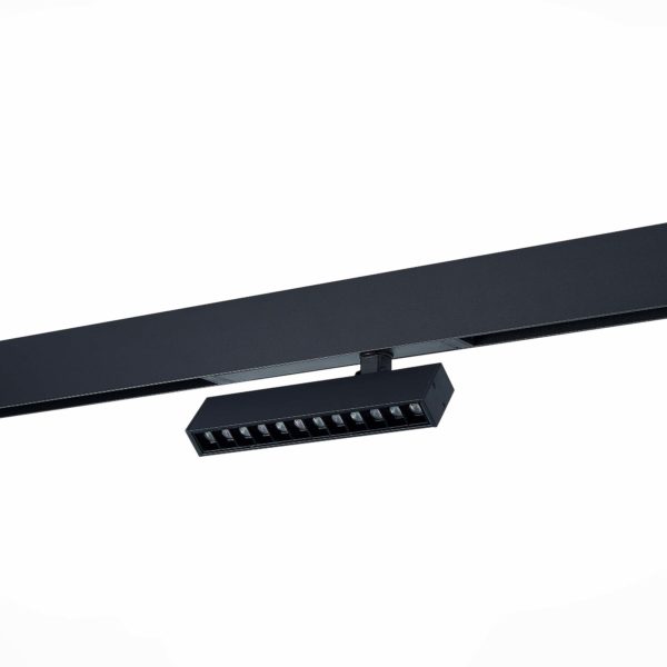 ST656.496.09 Св-к трек. SMART Черный LED 1*9W 2700K-6000K 700Lm Ra>90 24 IP20 L220xW25xH105 220V ST656 AROUND — изображение 2
