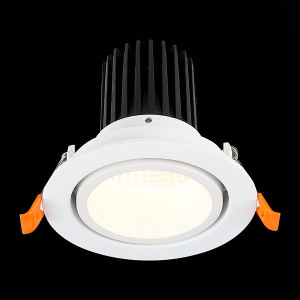 ST705.548.10 Св-к встр. Белый LED 1*10W 4000K 750Lm Ra>90 38° IP20 D102xH85 170-240V ST705 — изображение 4