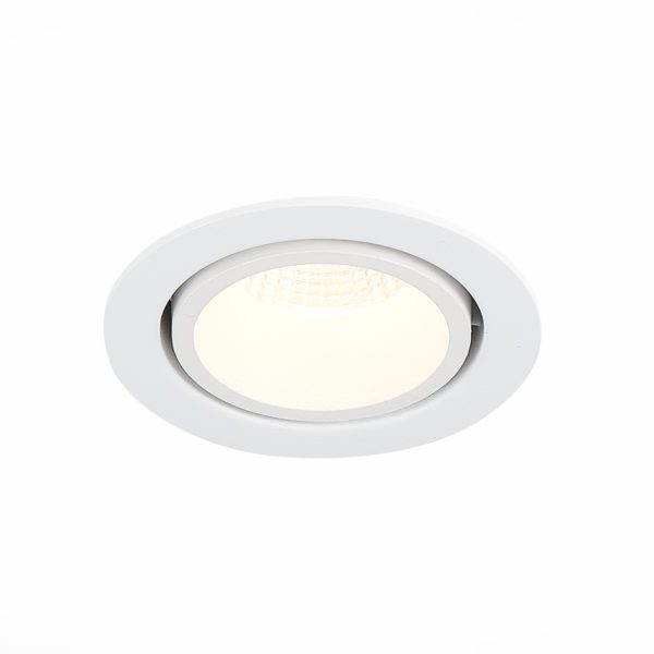 ST705.548.10 Св-к встр. Белый LED 1*10W 4000K 750Lm Ra>90 38° IP20 D102xH85 170-240V ST705 — изображение 2