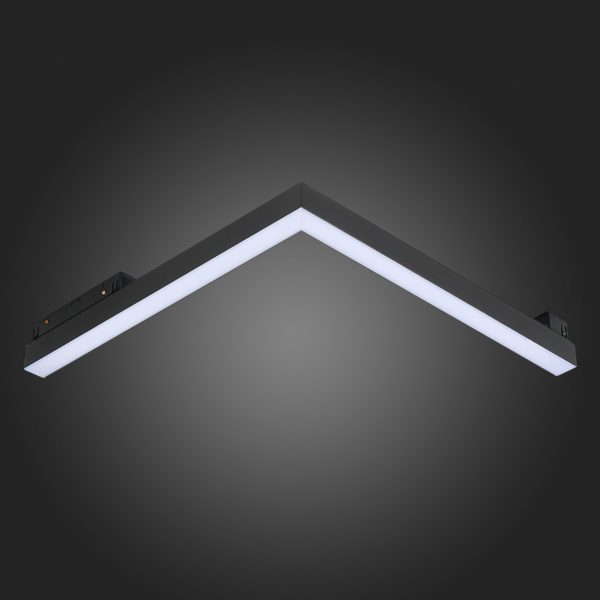 ST800.446.15 Магнитный трековый светильник Черный LED 1*15W 4000K 950Lm Ra>90 120° IP20 L305xW305xH25 48V ST800 HORISONTAL — изображение 3