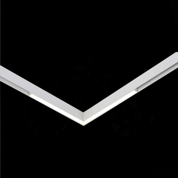 ST800.546.15 Магнитный трековый светильник белый LED 1*15W 4000K 950Lm Ra>80 120° IP20 L305xW305xH25 48V ST800 HORISONTAL — изображение 4