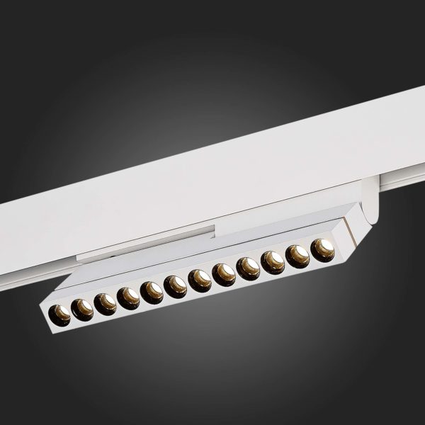 ST805.536.12 Магнитный трековый светильник Белый LED 1*12W 3000K 450Lm Ra>90 36° IP20 L220xW22xH117 48VV ST805 — изображение 5