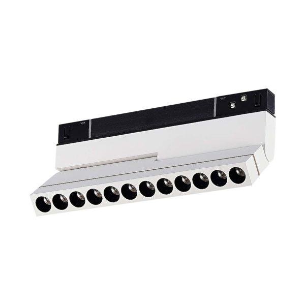 ST805.536.12 Магнитный трековый светильник Белый LED 1*12W 3000K 450Lm Ra>90 36° IP20 L220xW22xH117 48VV ST805 — изображение 3