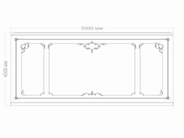 Стена RODECOR Растрелли Ф1 77401RC — изображение 2