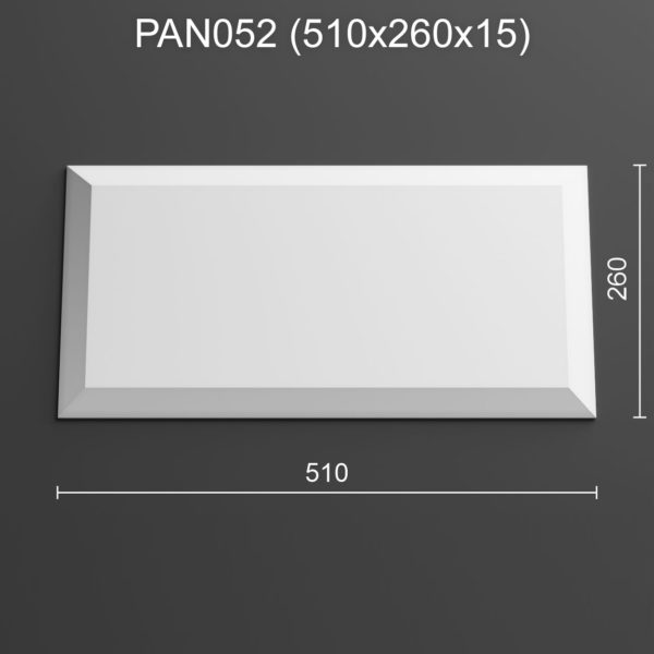 3d панель гипсовая PAN052 — изображение 2