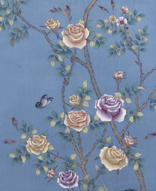 Американские обои Paul Montgomery Studio, коллекция Fine Painted Wallpapers, артикул Suzhou Garden