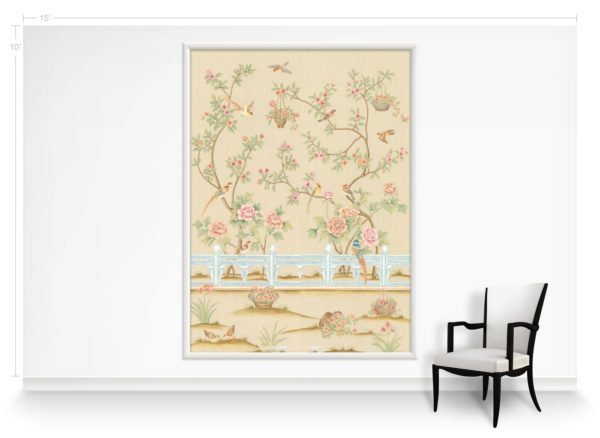 Американские обои Paul Montgomery Studio, коллекция Fine Painted Wallpapers, артикул Taihu Garden