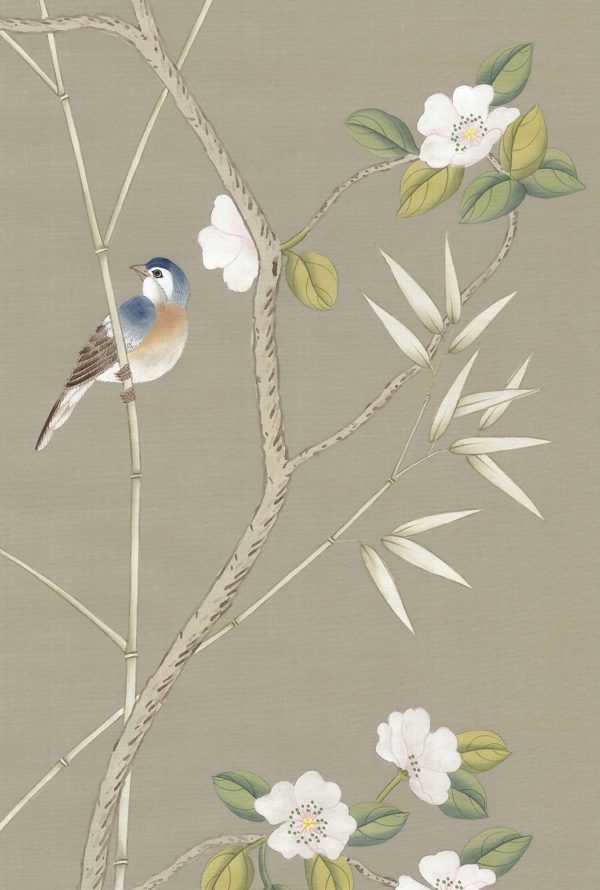 Американские обои Paul Montgomery Studio, коллекция Fine Painted Wallpapers, артикул Kimono