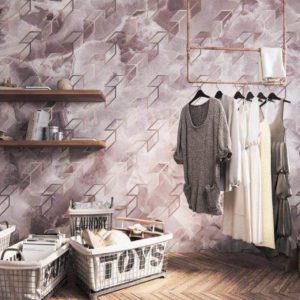 Российские обои Wall Street, коллекция Pink it Marble, артикул 21031